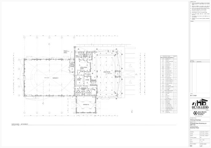 Ground Storey - Electrical Plan