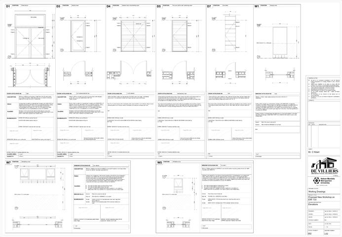 Door &amp; Window Schedules