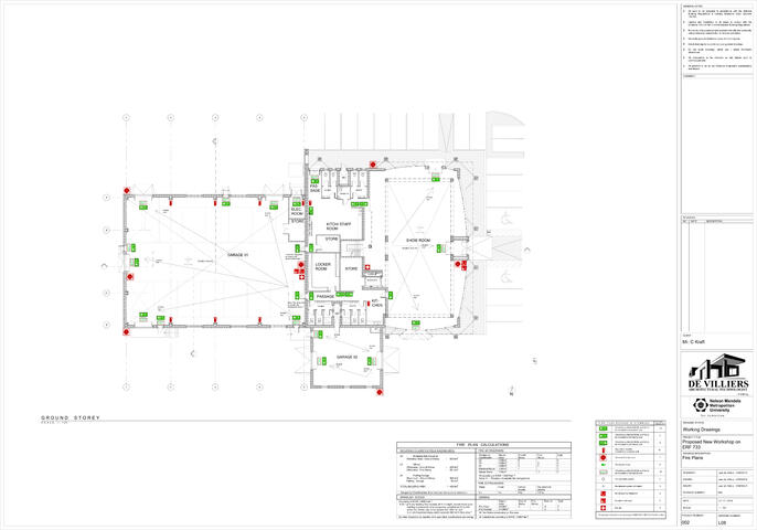 Ground Storey - Fire Plan